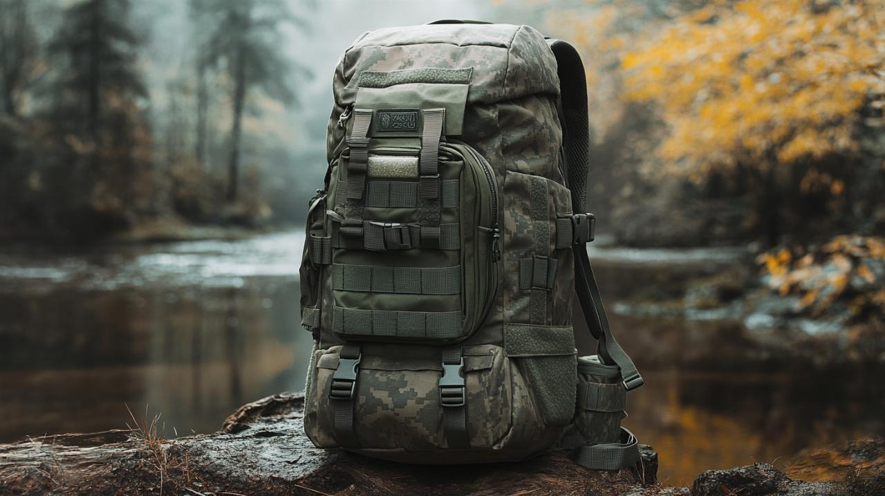 MOCHILA MILITAR 45L – Octogo Store: Guía completa del sistema MOLLE y opciones de personalización para aventureros